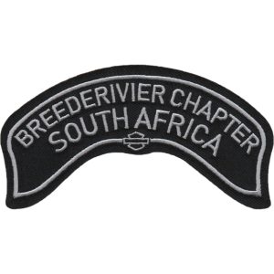 Breederivier chapter patch silver capital